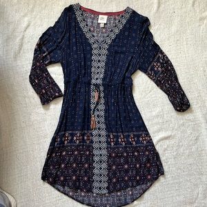 Boho short dress/tunic